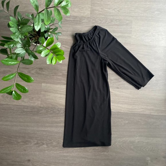 Kim&Co Black 3/4 Sleeve Tunic - Picture 8 of 8